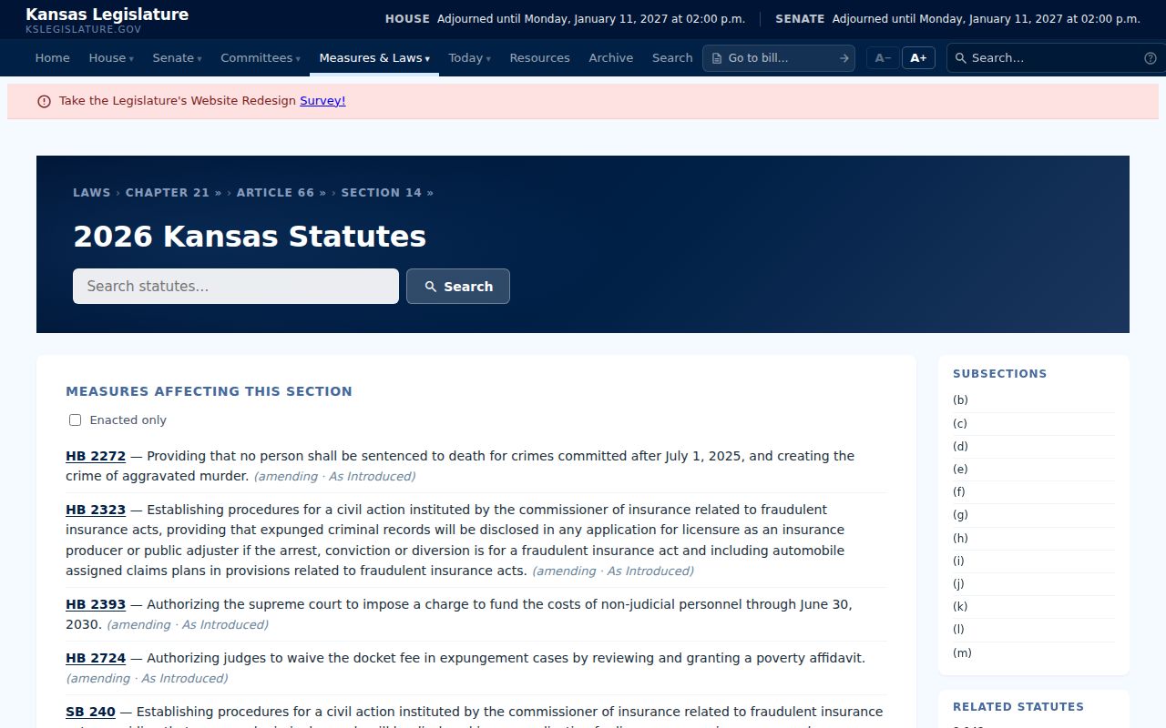 Kansas expungement statute relevant to Sumner criminal dockets